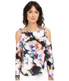 Nicole Miller - Summer Layered Floral Blouse