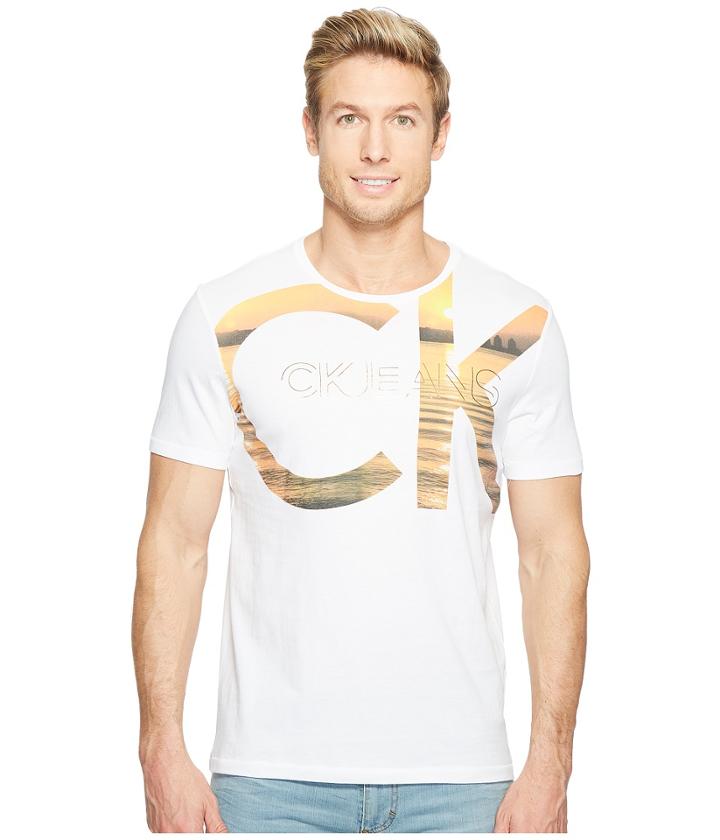 Calvin Klein Jeans - Sunset Short Sleeve Ck Logo Tee
