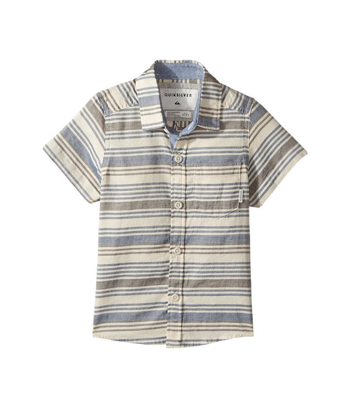 Quiksilver Kids - Aventail Short Sleeve Button Up Shirt