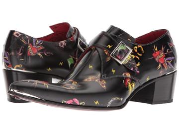 Jeffery-west - Ink Double Monk Shoe