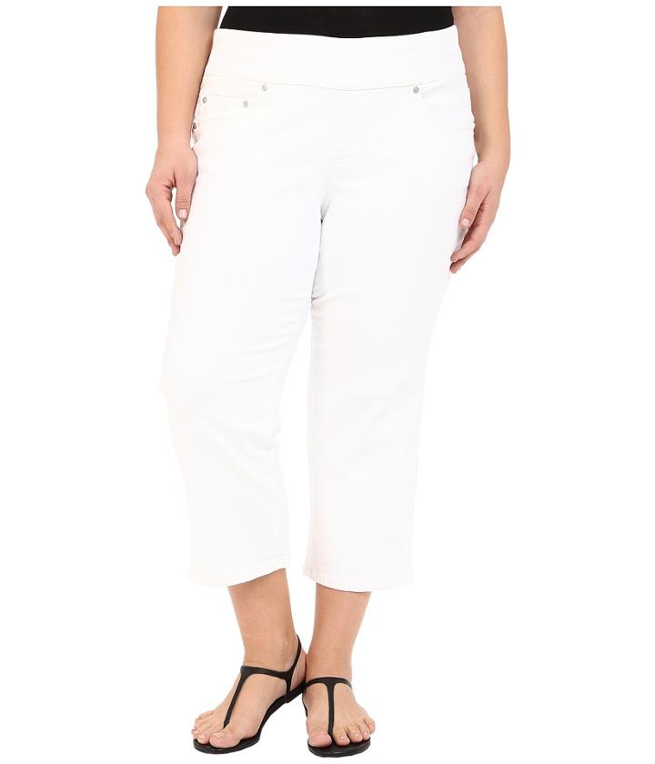 Jag Jeans Plus Size - Plus Size Echo Crop In Dolce Twill