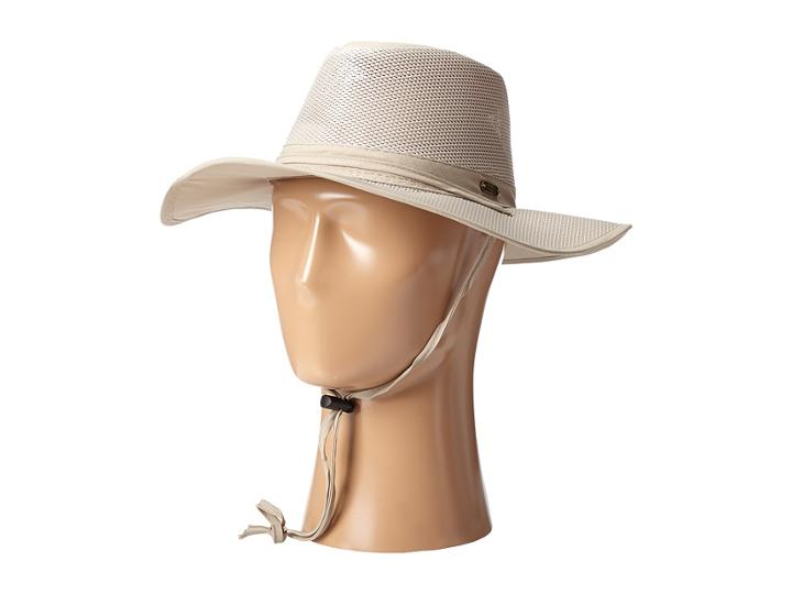 Stetson - Big Brim Mesh Safari With No Fly Zone Insect Shield Fabric