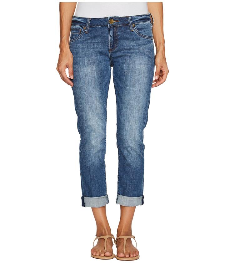 Kut From The Kloth - Petite Catherine Boyfriend In Fervent/antique
