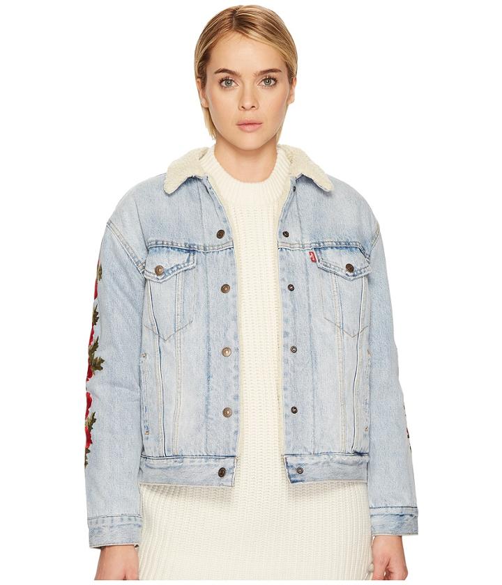Levi's(r) Premium - Premium Ex Boyfriend Sherpa Trucker