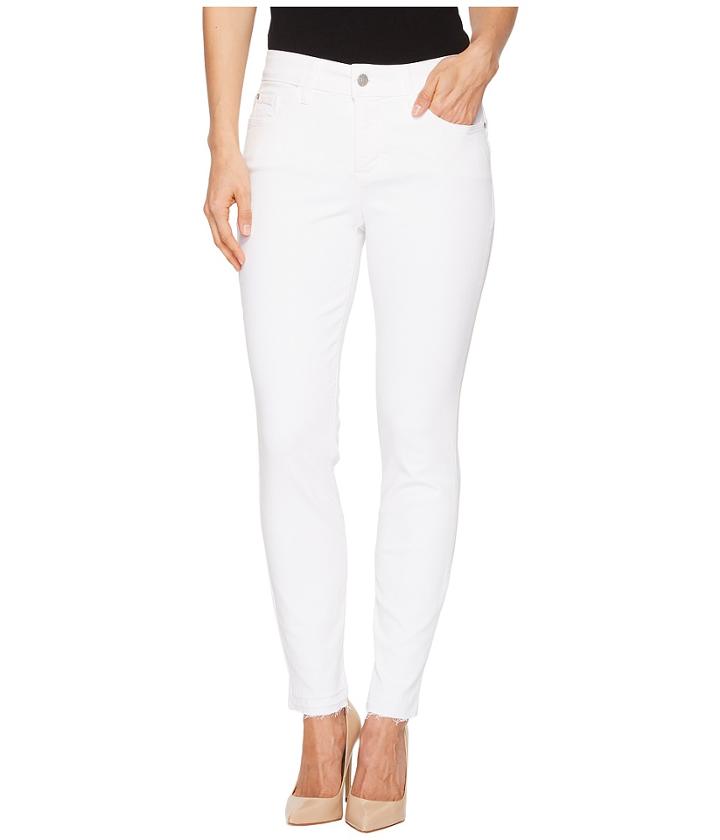 Nydj - Ami Skinny Ankle W/ Released Hem In Optic White