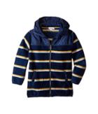 Pumpkin Patch Kids - Printed Striped Fleece Hoodie