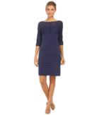 Adrianna Papell - Passementary Emb Banded Dress