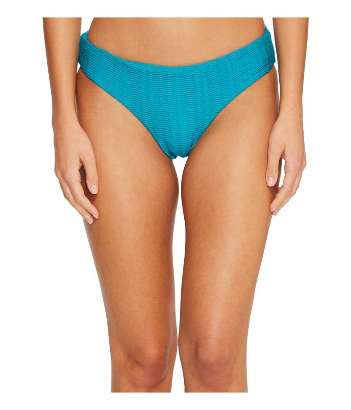 Red Carter - The Wave Textured Hipster Bikini Bottom
