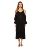 Jonathan Simkhai - Crepe Studded V-neck Dress Cover-up