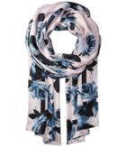 Kate Spade New York - Night Rose Silk Oblong Scarf
