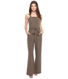 Adelyn Rae - Sleeveless Jumpsuit Tie Waist