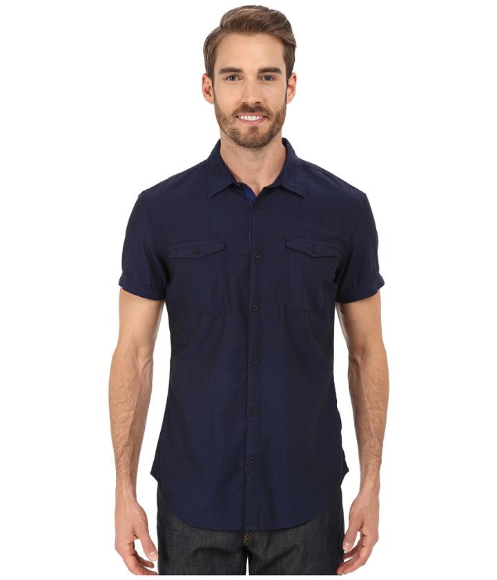 Calvin Klein Jeans - Short-sleeve End-on-end Utility Shirt