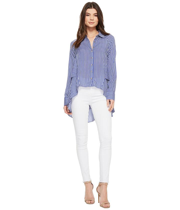 American Rose - Joslyn Long Sleeve Button Up Top