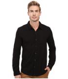 Mod-o-doc - Summerland Knit Long Sleeve Jersey Button Front Shirt