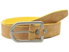 Original Penguin Solid Suede Leather Belt