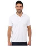 Perry Ellis - Two-button Stripe Texture Polo