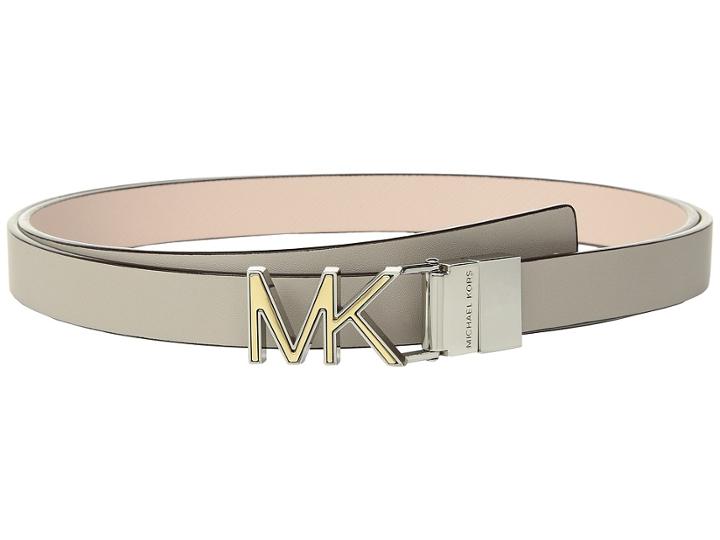 Michael Michael Kors - Reversible Two-tone Logo Belt