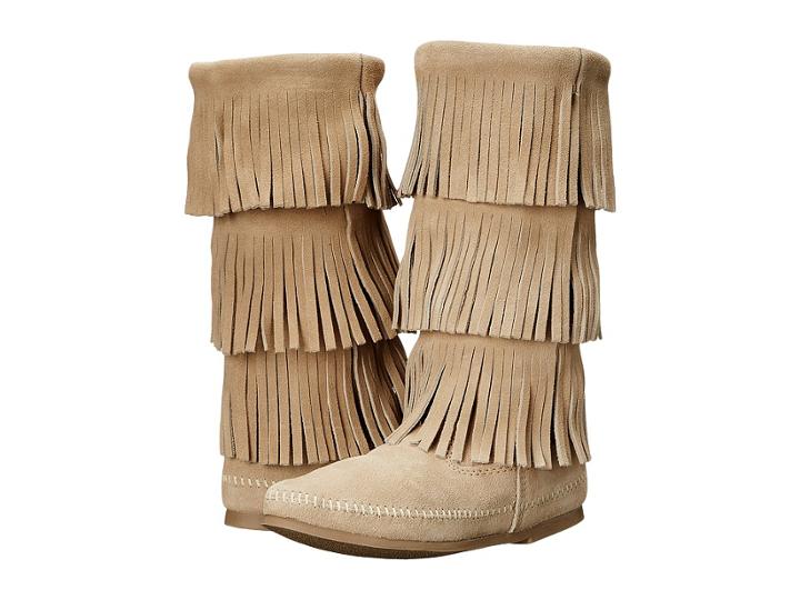 Minnetonka - 3-layer Fringe Boot