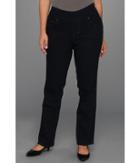 Jag Jeans Plus Size Plus Size Pull-on Straight In After Midnight