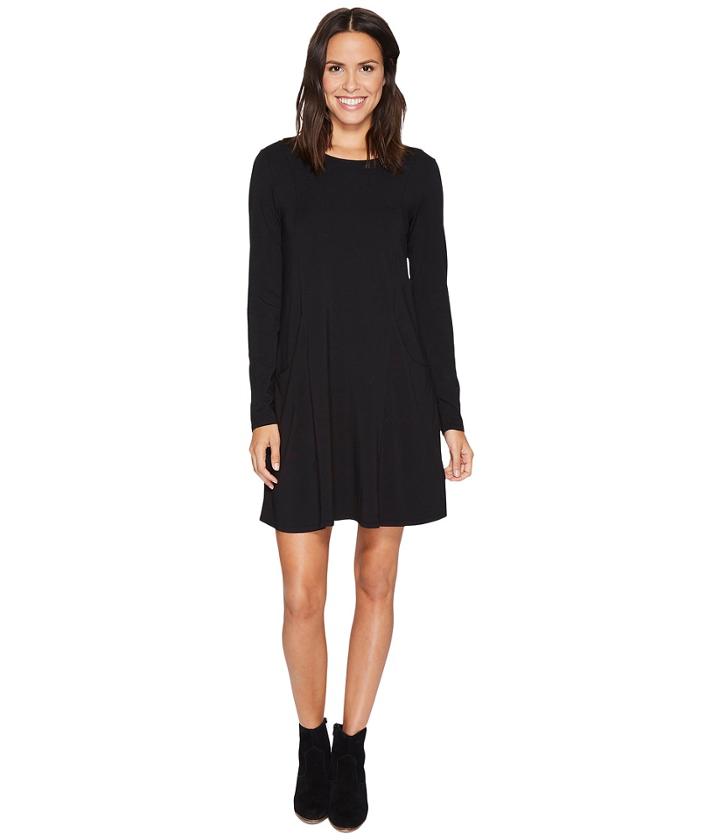 Mod-o-doc - Cotton Modal Spandex Jersey Princess Seamed Dress With Front Pockets