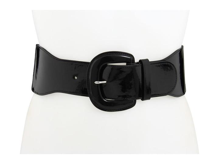 Lauren By Ralph Lauren 3 Patent Stretch Belt