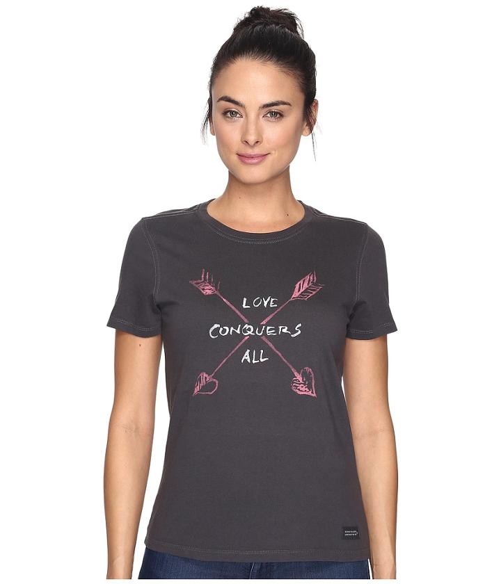 Life Is Good - Love Conquers All Crusher Tee
