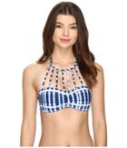 La Blanca - Moody Blues Hi-neck Sweetheart Bra Top