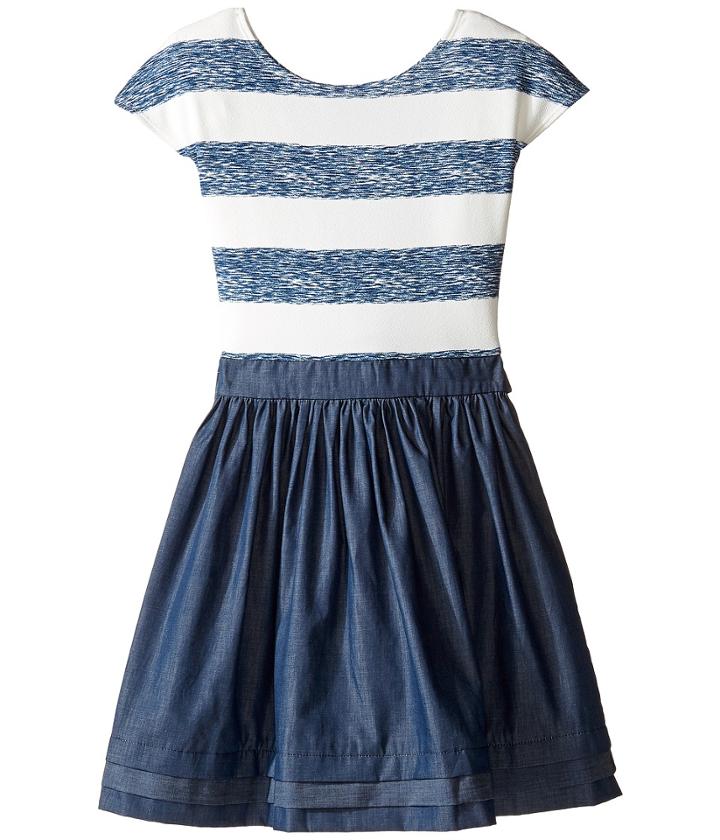 Fiveloaves Twofish - Stripe Abbie Dress