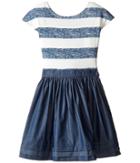 Fiveloaves Twofish - Stripe Abbie Dress