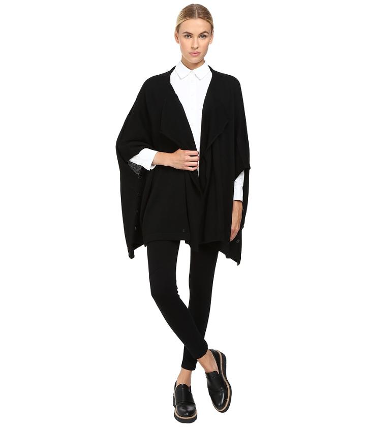 Y's By Yohji Yamamoto - Side Button 1 Pin Cloak