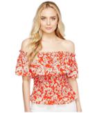 Rebecca Taylor - Off The Shoulder Cherry Blossom Top