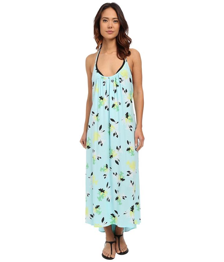 Vince Camuto - Floral Racerback Maxi Cover-up Dress