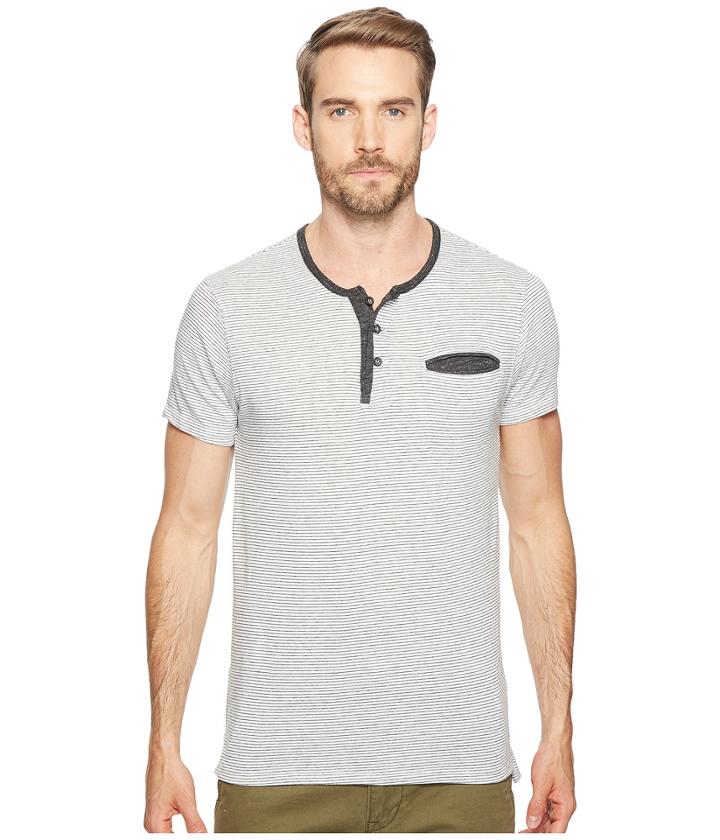Alternative - Eco Jersey Yarn-dye Stripe Offshore Henley