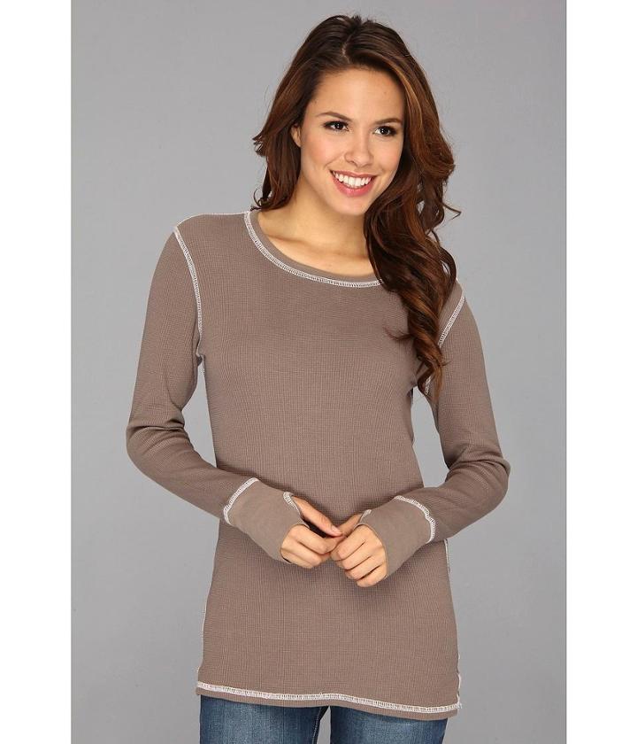 Allen Allen L/s Thumbhole Tee Thermal Crew