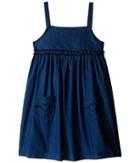 Armani Junior - Two-pocket Dress With Ruffle Detail