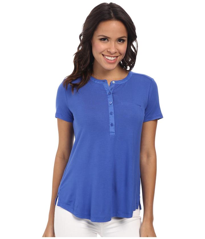 Nydj Pleat Back Knit Top