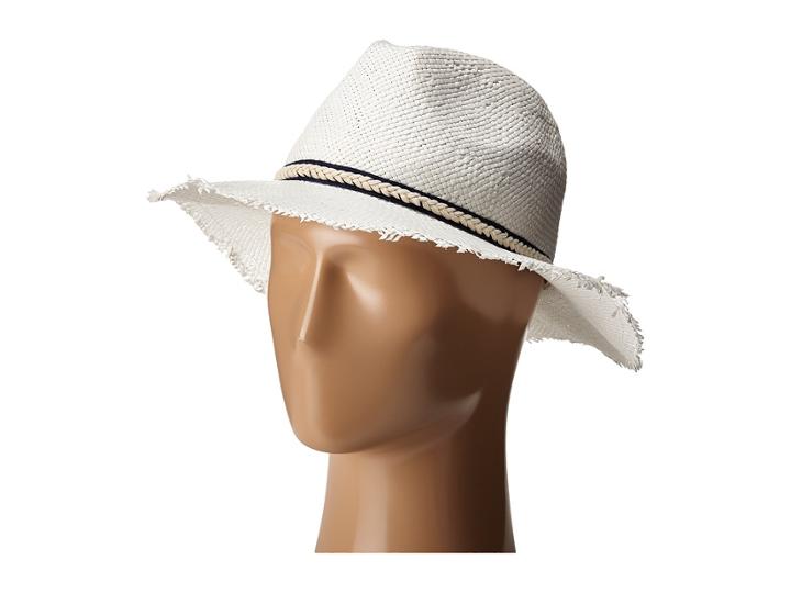 Bcbgmaxazria - Textured Ribbon Fedora Hat