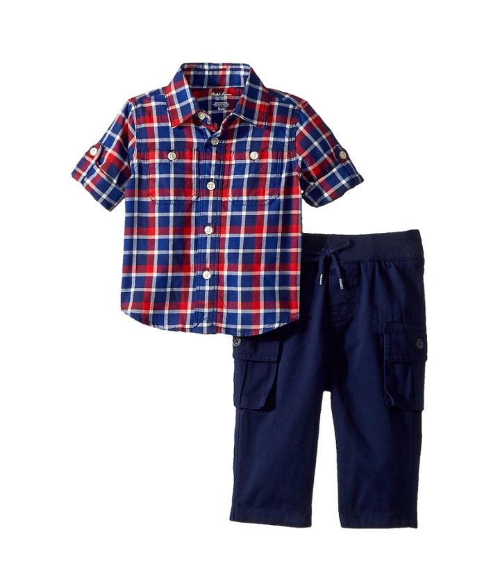Ralph Lauren Baby - Cotton Shirt Cargo Set