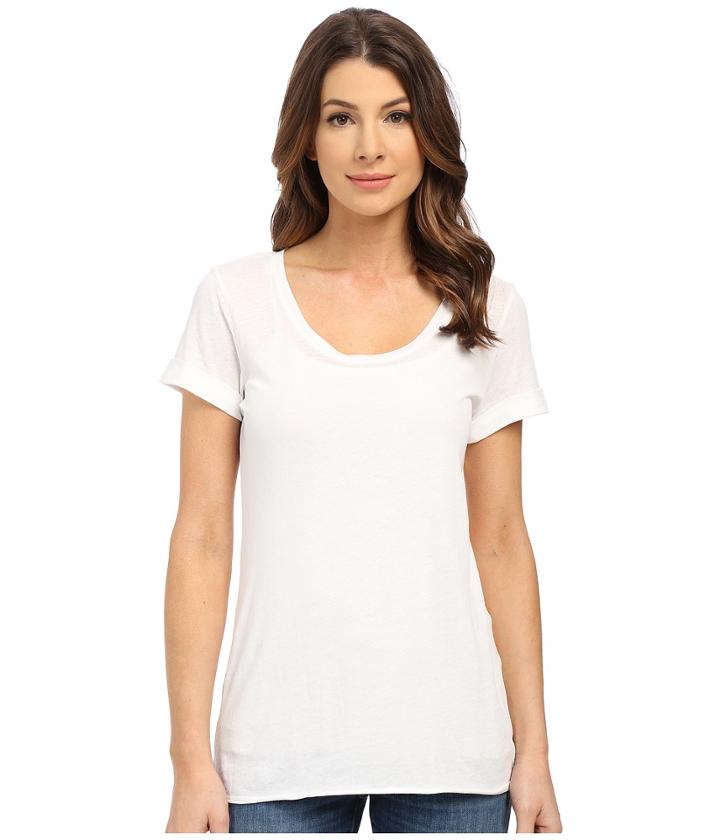 Splendid - Vintage Whisper Short Sleeve Scoop Tee