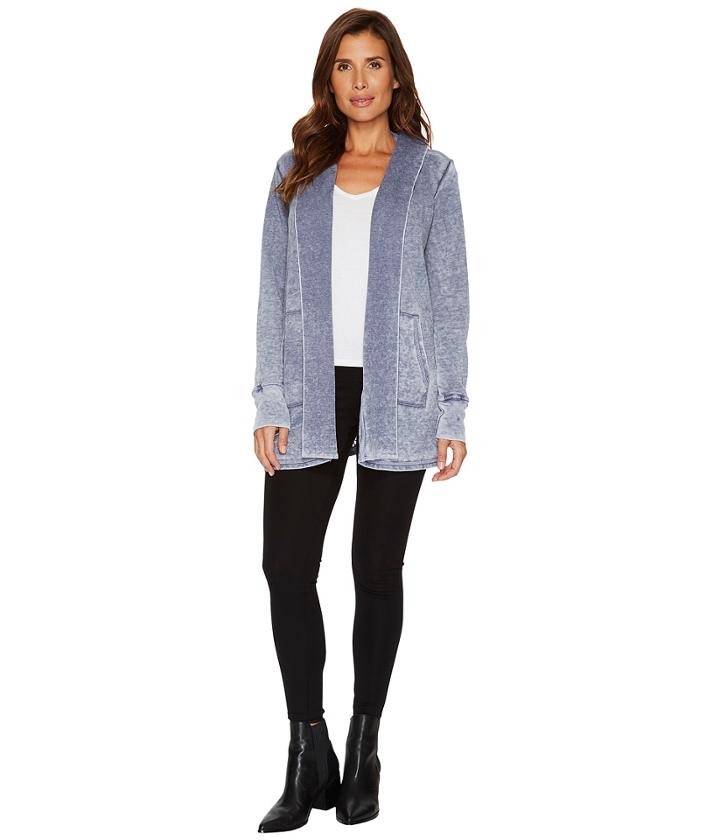 Allen Allen - Long Sleeve Open Cardigan