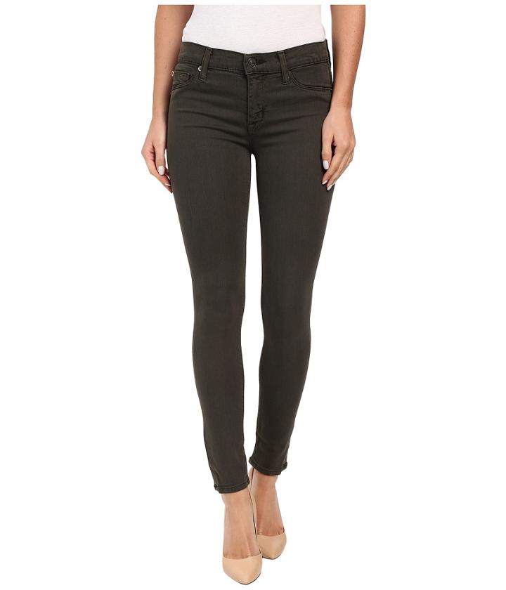 Hudson - Nico Mid-rise Ankle Skinny In Trooper Green