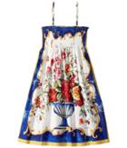 Dolce &amp; Gabbana Kids - Caltagirone Vase Print Dress