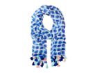 Kate Spade New York - Island Stamped Texture Oblong Scarf