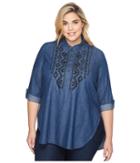 Roper - Plus Size 1313 5 Oz Indigo Denim Tunic