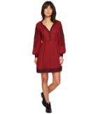 Stetson - 1496 Poly Crepe Long Sleeve Loose Dress