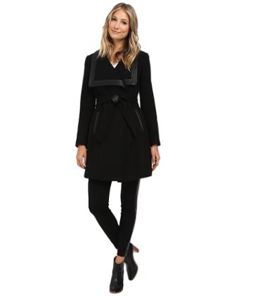 Jessica Simpson - Basketweave Wrap Coat