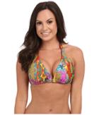 Luli Fama - Barefoot Free D/dd Cup Triangle Halter Top