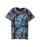 Versace Kids - Short Sleeve Barocco Circuit Graphic T-shirt