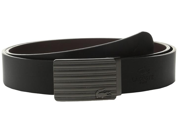 Lacoste - Premium Leather Interchangeable Buckle Belt Set