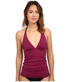 Tommy Bahama - Pearl Solids Halter Cup Long Tankini